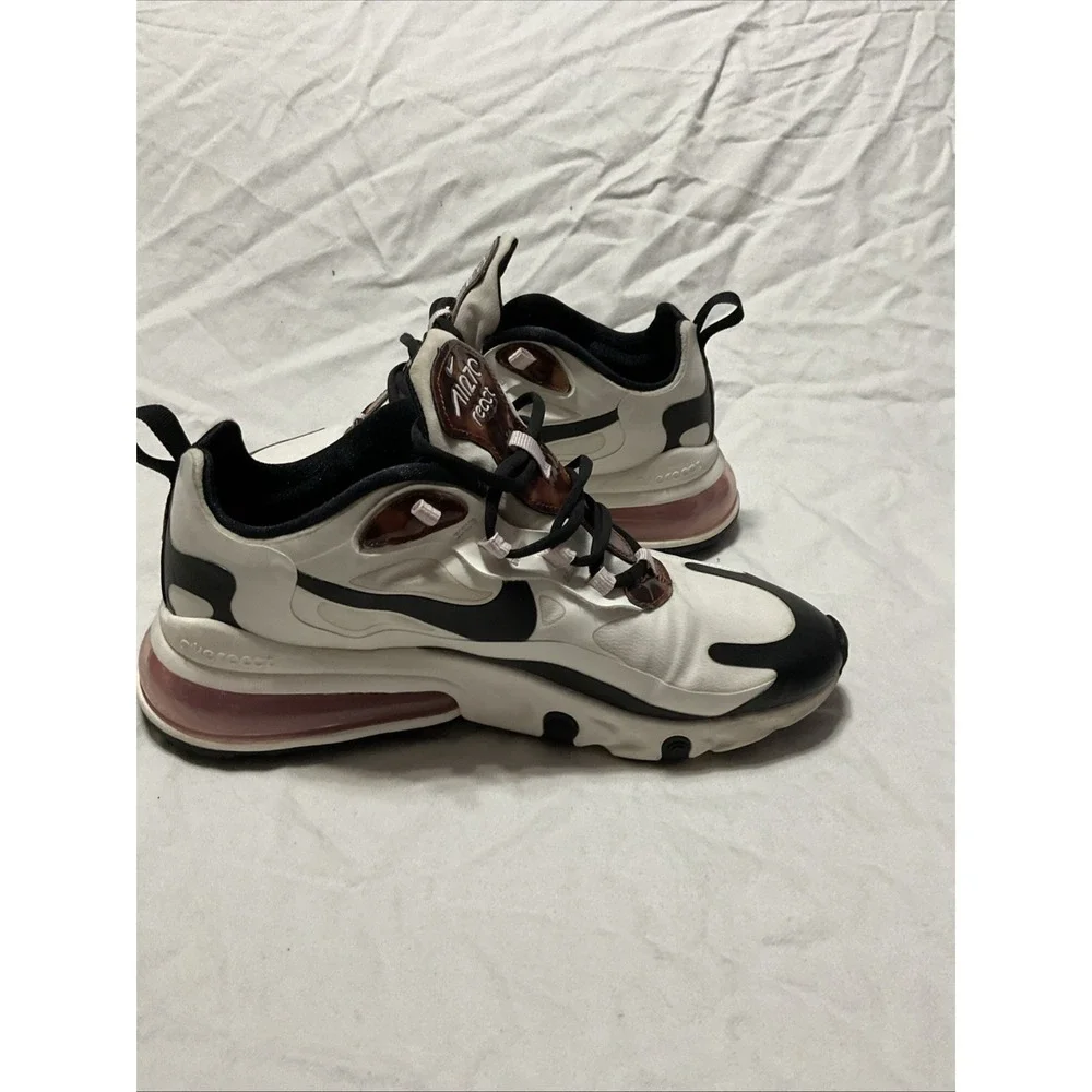 Nike Air 70 React Women's 8.5 Ivory Rose Athletic Running‎ Shoe CU4752-100